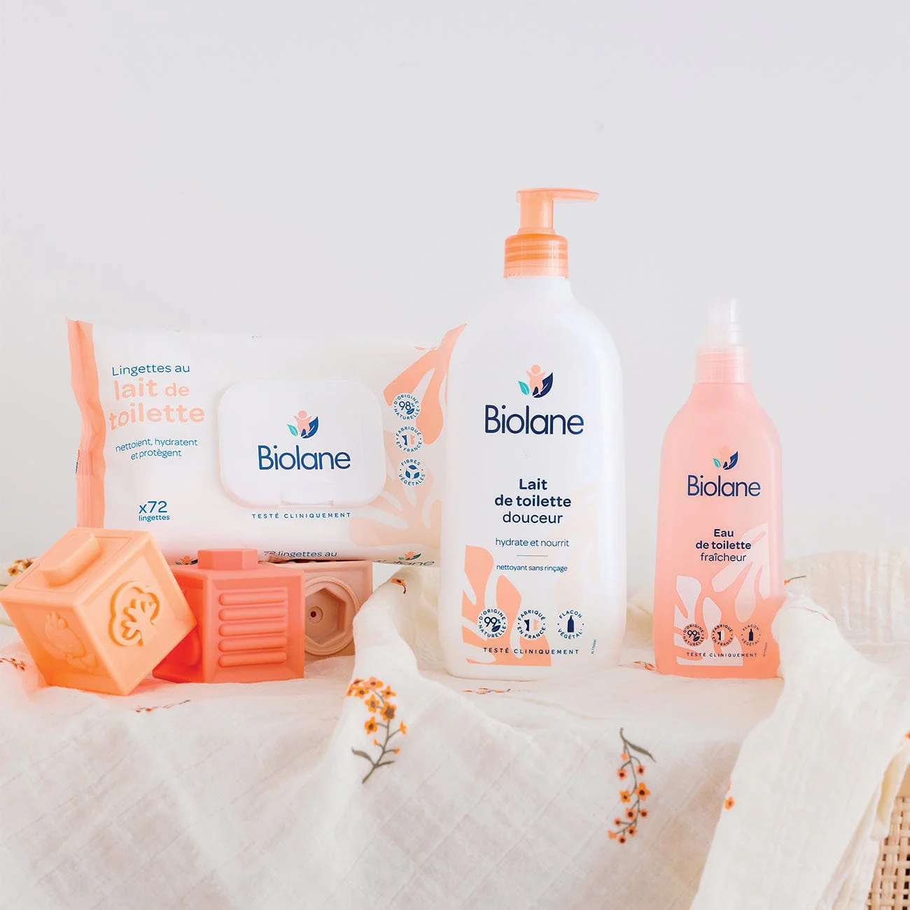Lot 12x Lingettes au lait de toilette - Image 4